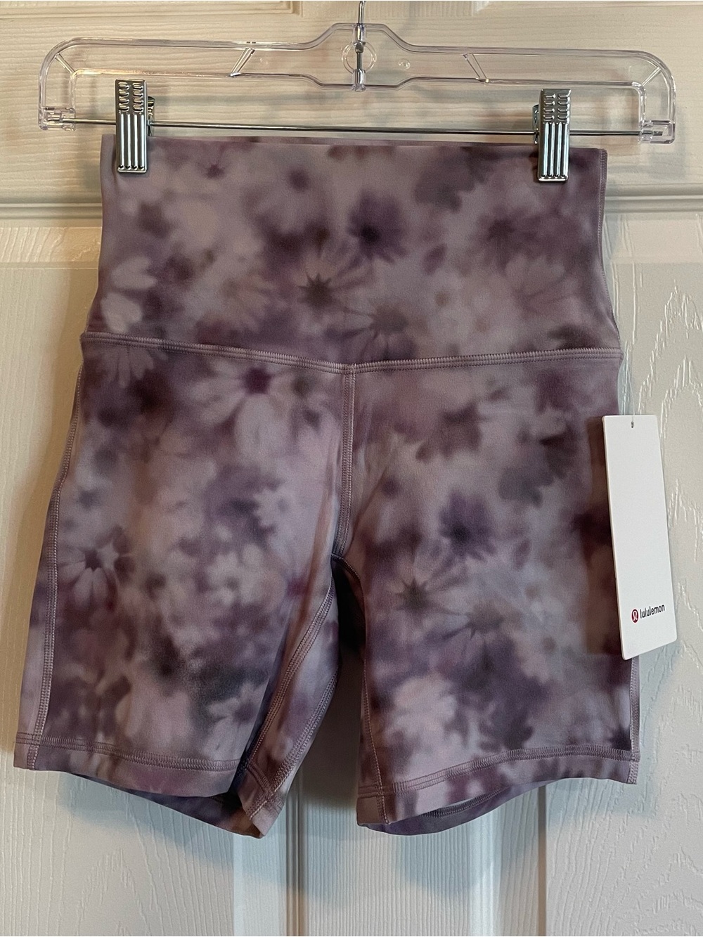 Lululemon Align High Rise Short 6” Size 4 Meadow Haze Pink Multi NWT